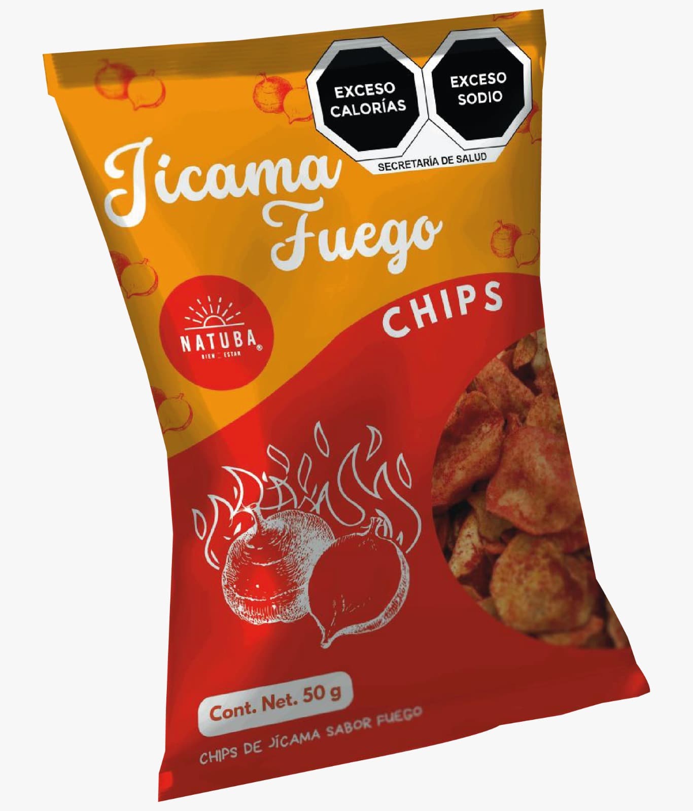 Jícama Fuego Chips