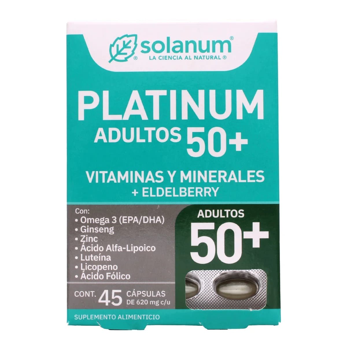 Solanum Platinum Adultos 50+